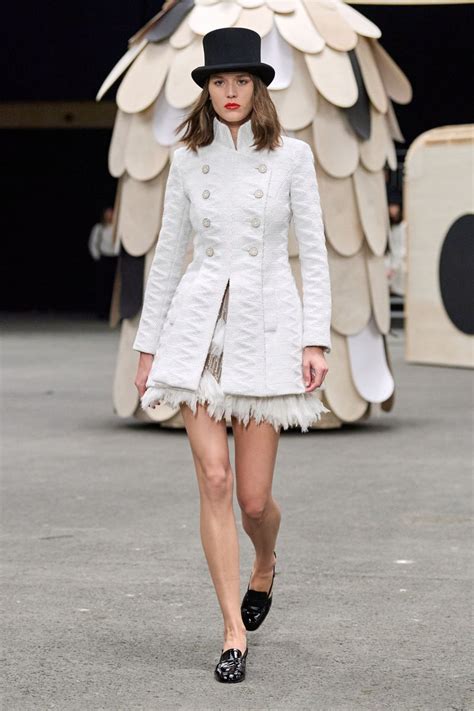 chanel airlines fashion show|Chanel fashion show haute couture.